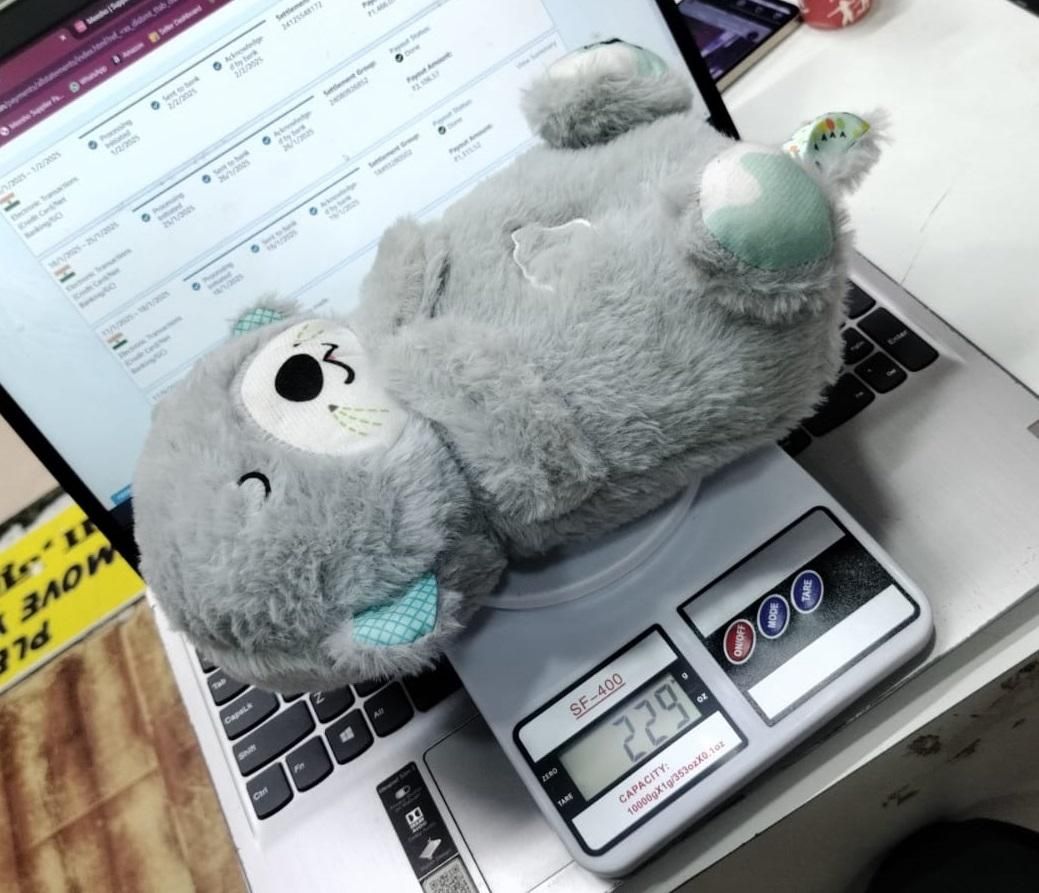 Comfort plush close-up