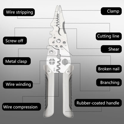Wire stripper pliers product view