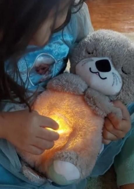 Breathing Teddy Bear with Soothing Music