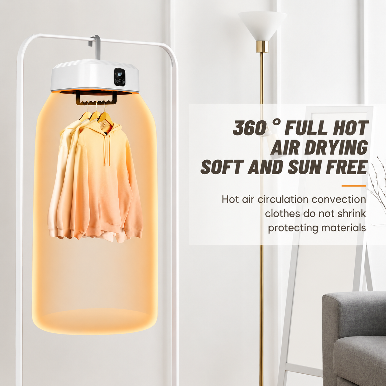 CoCoKart™ Portable Clothes Dryer — Dry Indoors Even During Monsoon